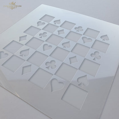 6" Transparent Stencil - Suits