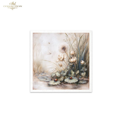 Decoupage Rice Paper Mini Set - Spring Scenes Too