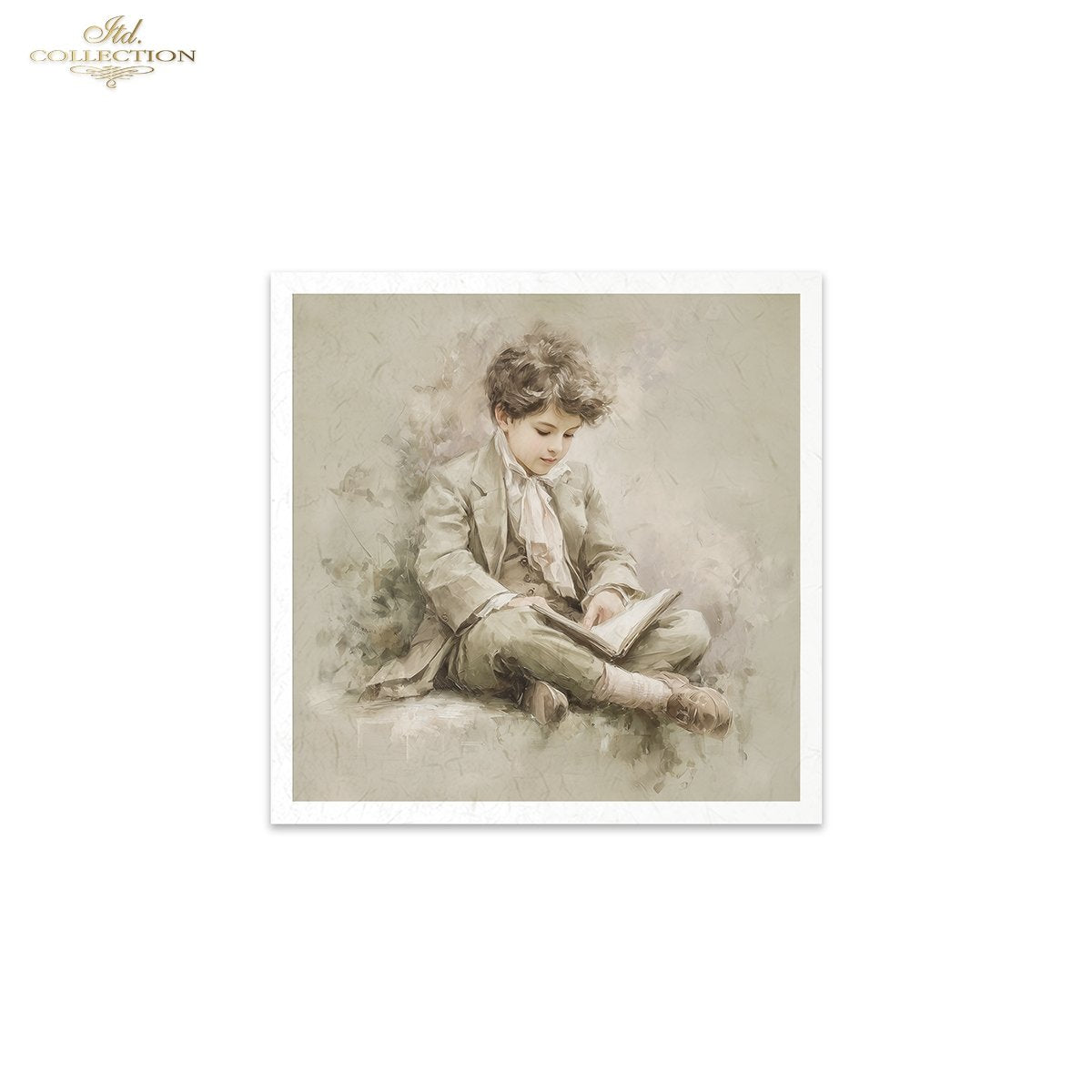Decoupage Rice Paper Mini Set - Pages of Childhood