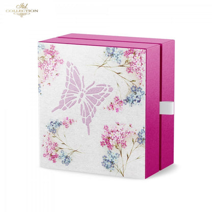 6" Transparent Stencil - Butterflies and Bee