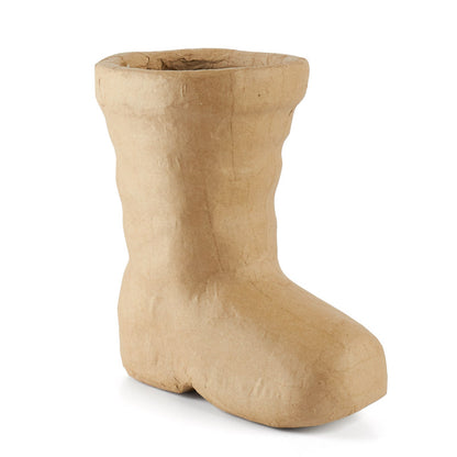 7-1/4" Paper Mache Santa Boot