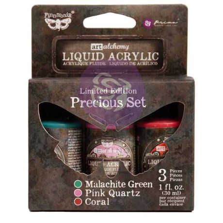 Finnabair Art Alchemy Liquid Acrylic Set - Precious Set