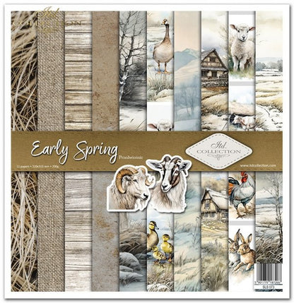 ITD Collection Scrapbooking Paper Set - Early Spring