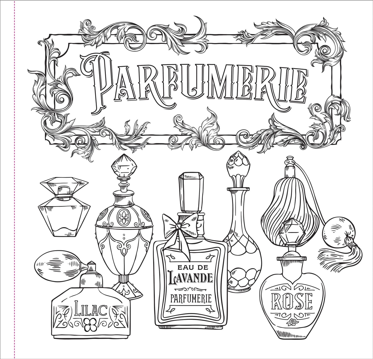 Ephemera Artist's Coloring Book