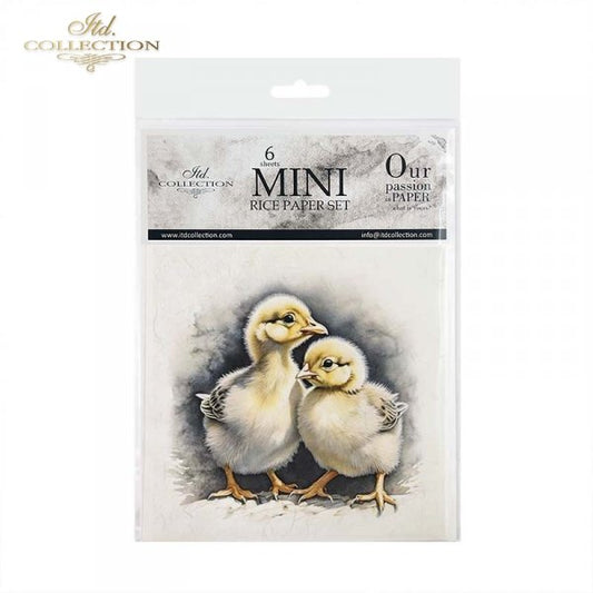 ITD Mini Collection Rice Paper Set - Chicken, Chickens