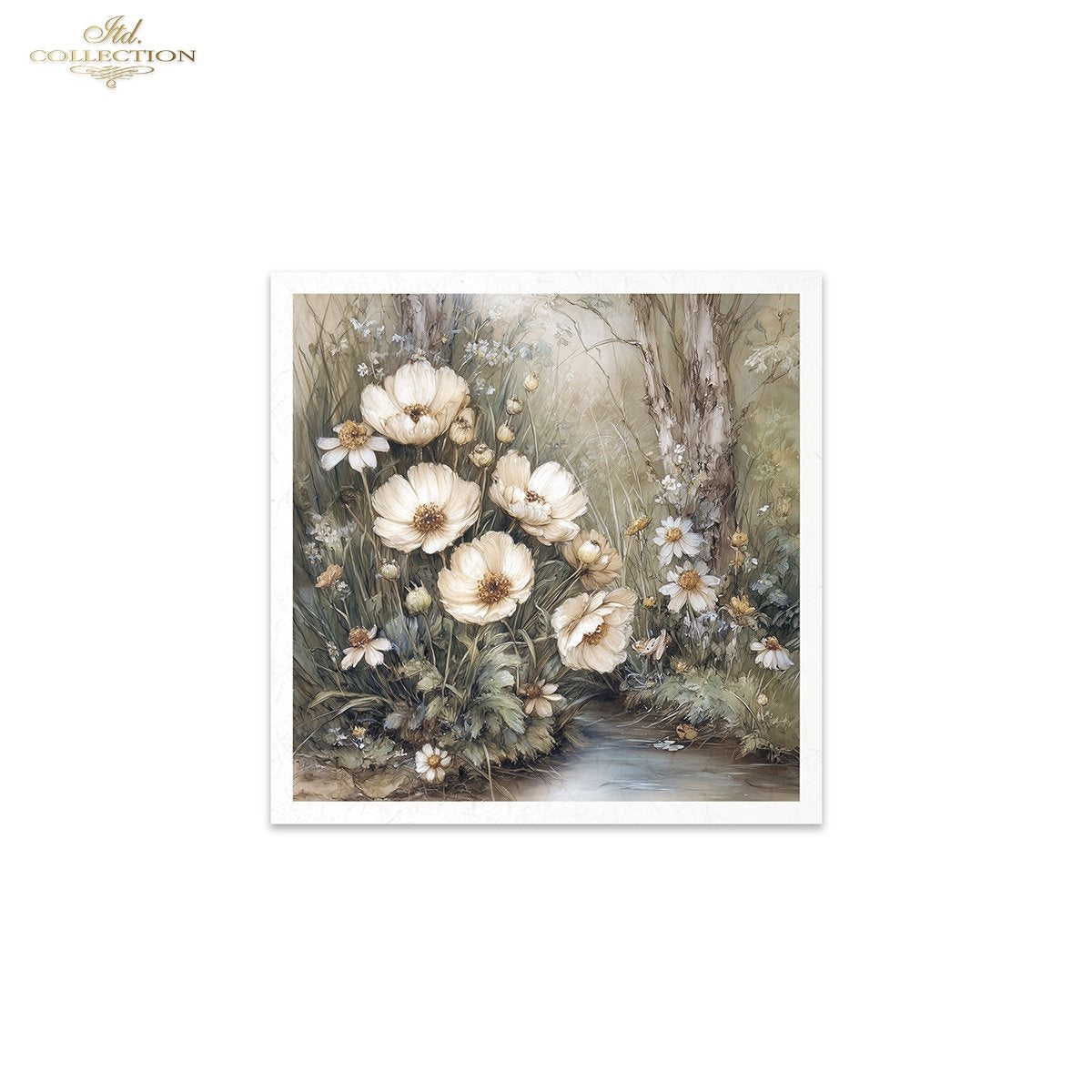 Decoupage Rice Paper Mini Set - Spring Scenes