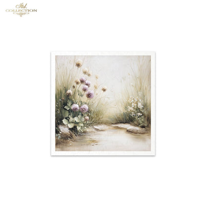 Decoupage Rice Paper Mini Set - Spring Scenes Too