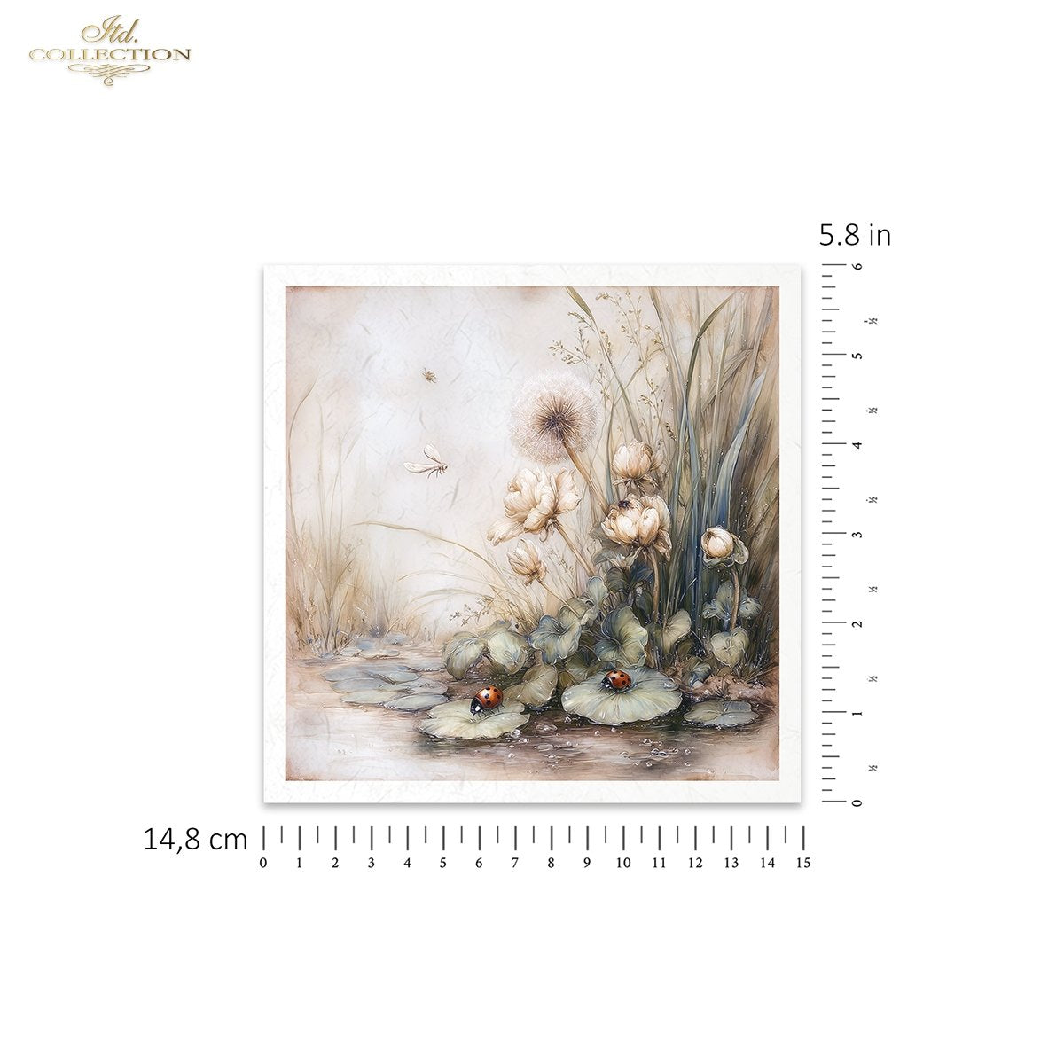 Decoupage Rice Paper Mini Set - Spring Scenes Too