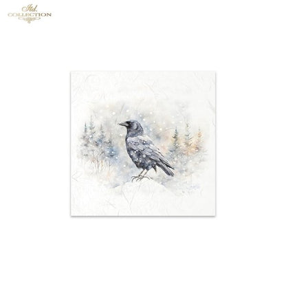 ITD Collection Mini Rice Paper Set - Winter Birds III