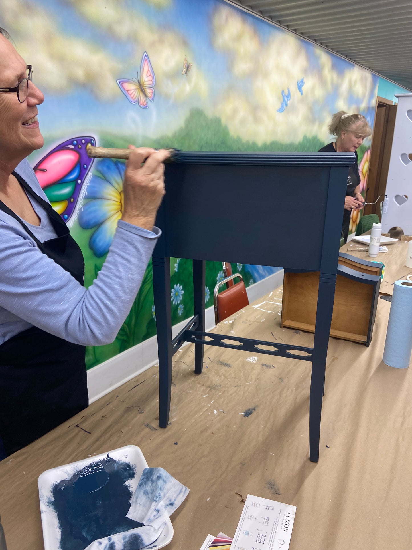 Taller de pintura de muebles para principiantes