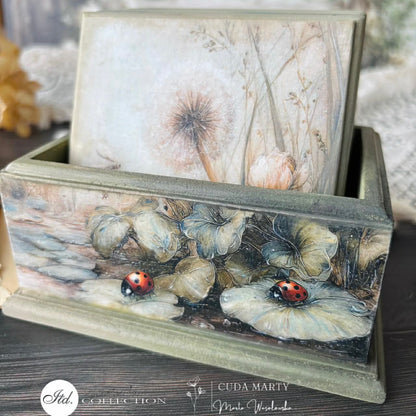 Decoupage Rice Paper Mini Set - Spring Scenes Too