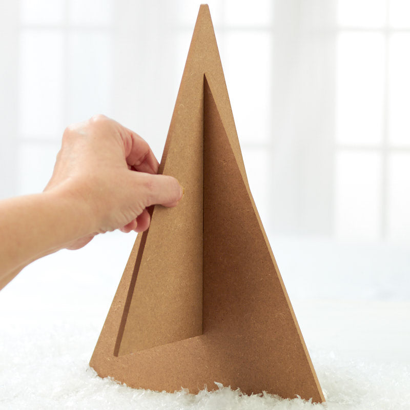 10" DIY Tabletop MDF Christmas Tree