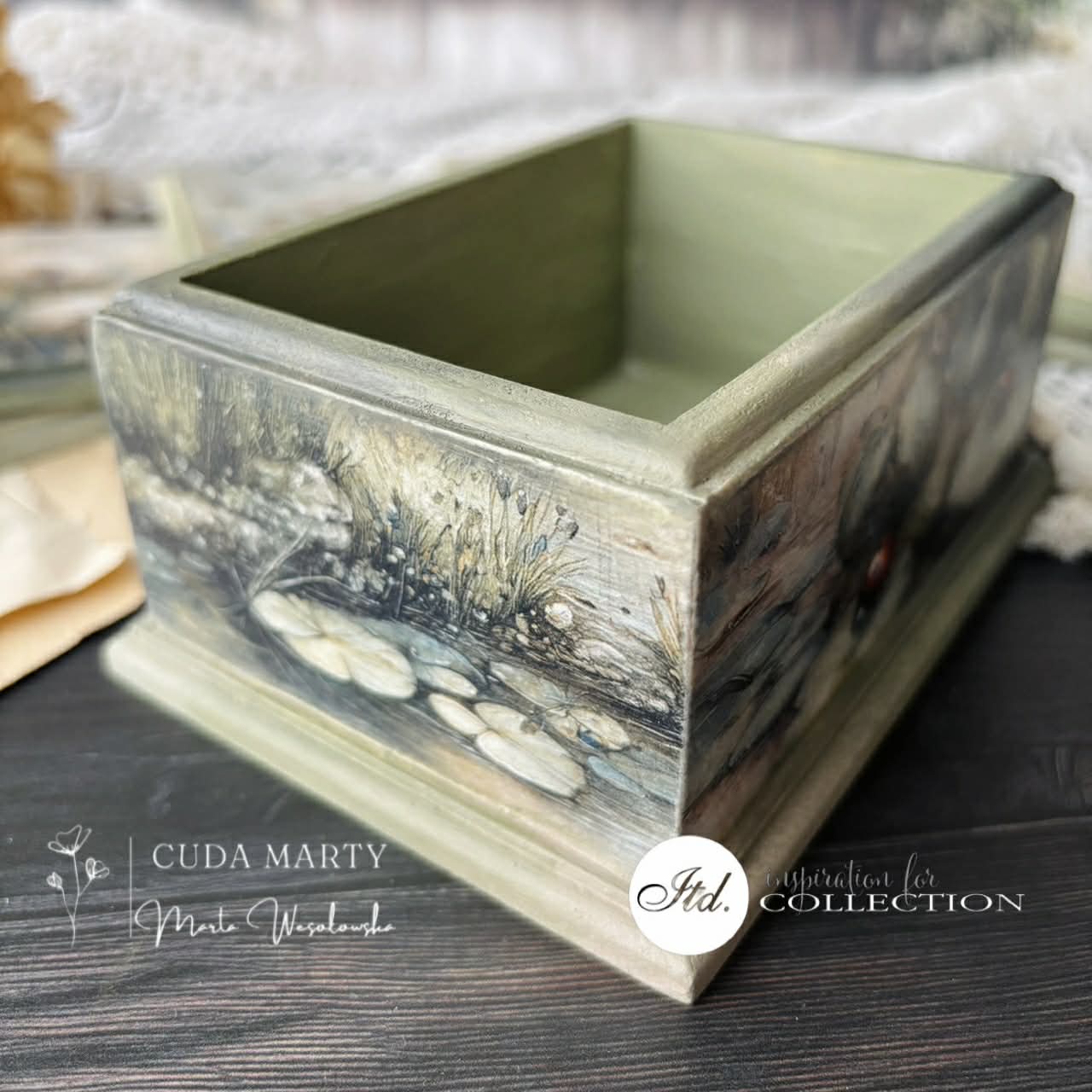 Decoupage Rice Paper Mini Set - Spring Scenes Too