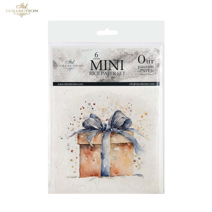 Decoupage Rice Paper Mini Set - Christmas RSM142