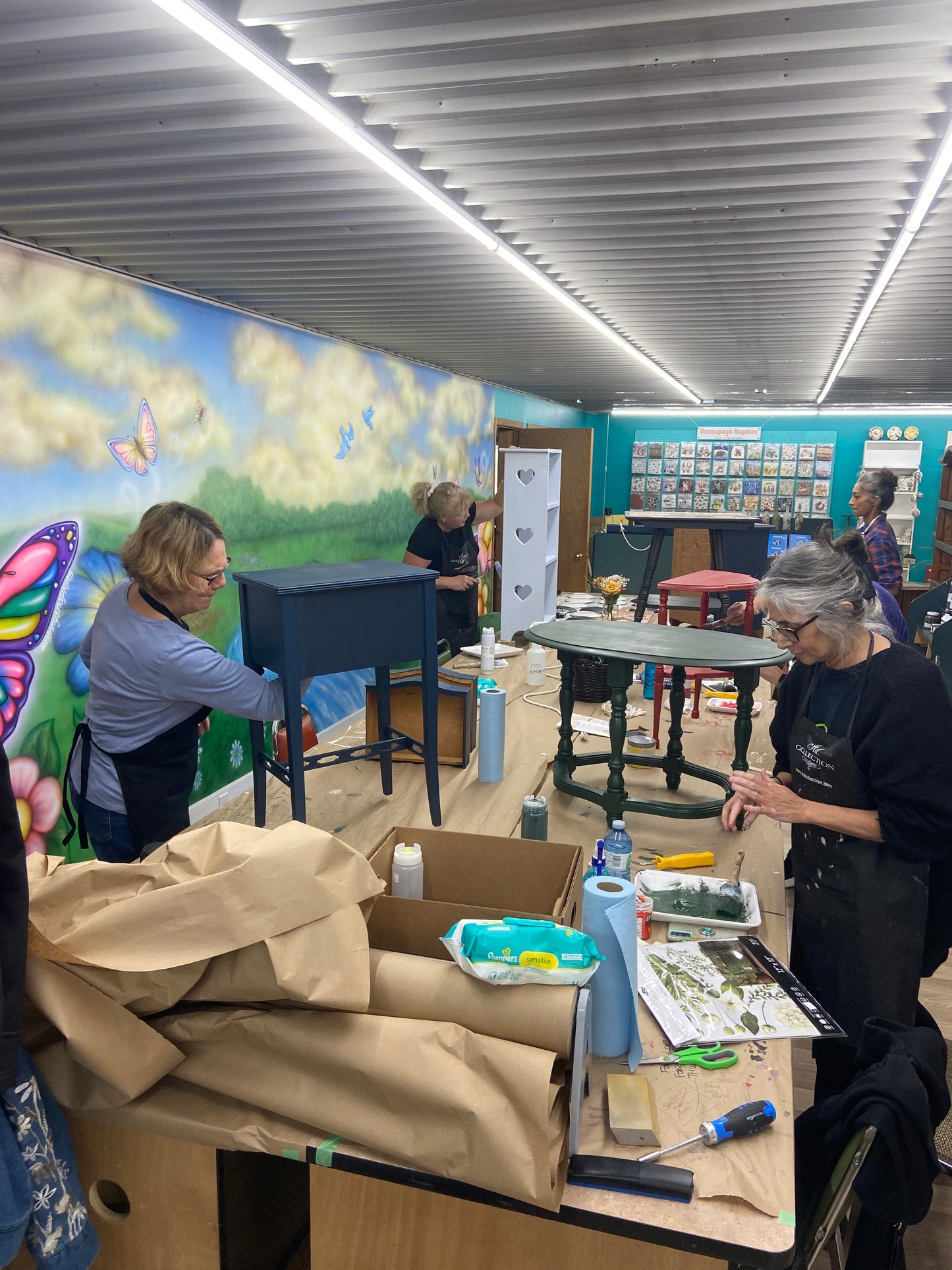 Taller de pintura de muebles para principiantes