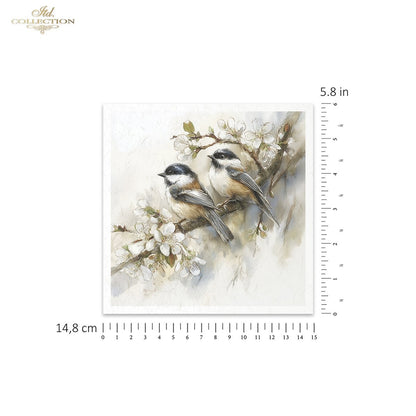 Decoupage Rice Paper Mini Set - Spring