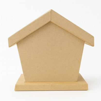 Premade Paper Mache Birdhouse