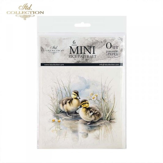 ITD Mini Collection Rice Paper Set - Ducks, Ducklings
