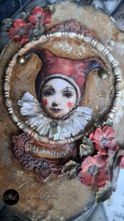 Decoupage Rice Paper Mini Set - Carnival, Masquerade II