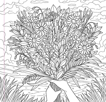 Wildflowers Artist's Coloring Book