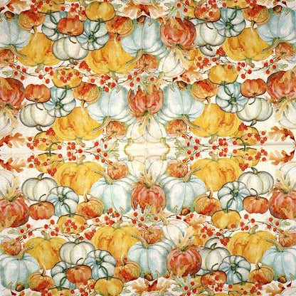 Decoupage Napkins 6.5"- Watercolour Pumpkins