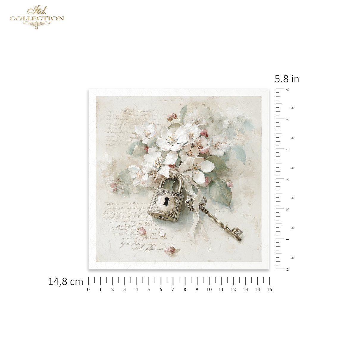 Decoupage Rice Paper Mini Set - Blossoms and Keepsakes