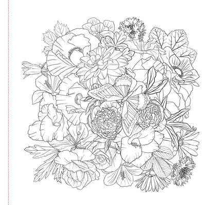 Wildflowers Artist's Coloring Book