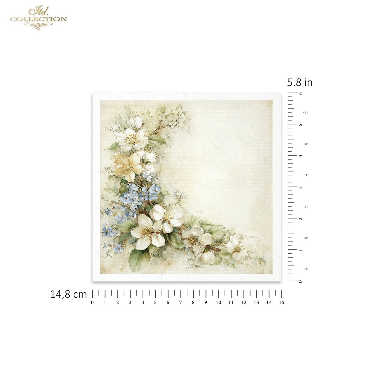 Decoupage Rice Paper Mini Set - Daffodils