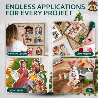 Wet Transfer, Decals for Crafts- Marble Ornaments