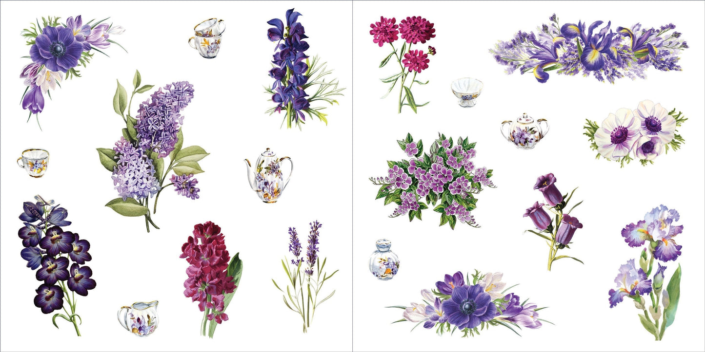 Bunches of Botanicals Sticker Book