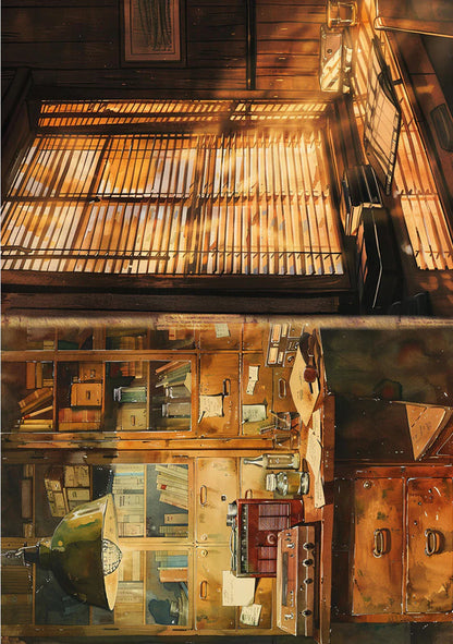 Decoupage Rice Paper A5 MIXED 8/Pkg - The Last Mystery