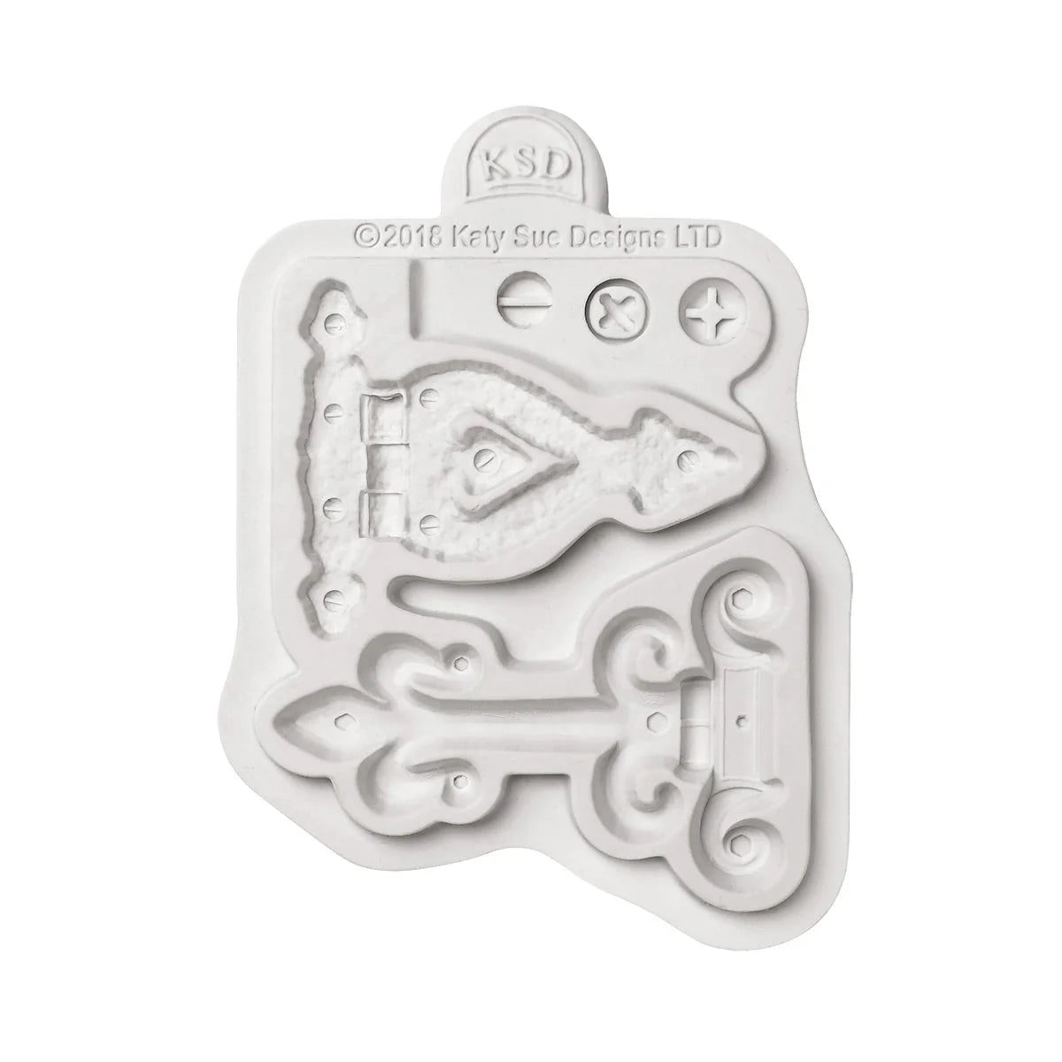 Cosmic Shimmer Hinges and Screws Silicone Mould