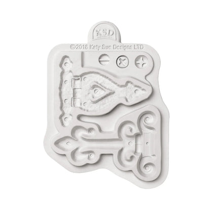 Cosmic Shimmer Hinges and Screws Silicone Mould