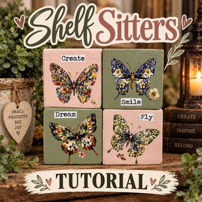 Tutorial: Beginner-Friendly Shelf Sitter Blocks with Glossy Crystal Transfers