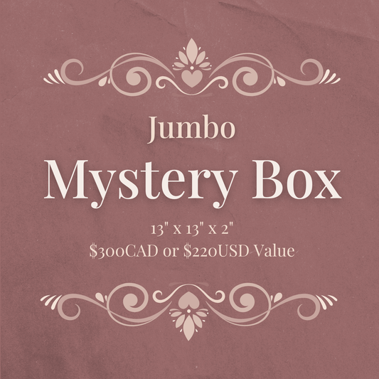 Jumbo Mystery Box (available on the 26th of each month)