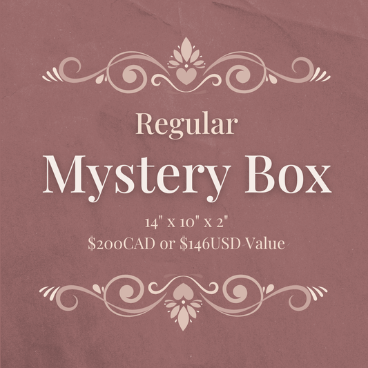 REGULAR Mystery Box -  (available on the 26th of each month)