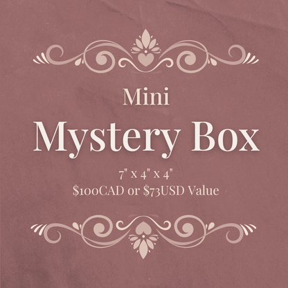 MINI Mystery Box (available on the 26th of Each Month)