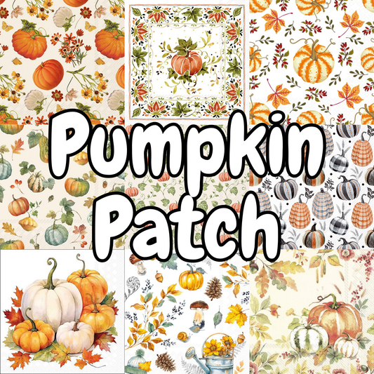 Decoupage Napkin Value Bundle - Pumpkin Patch