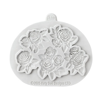 Cosmic Shimmer Decorative Roses Silicone Mould