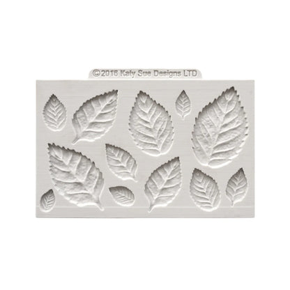 Cosmic Shimmer Rose Leaves Silicone Mould