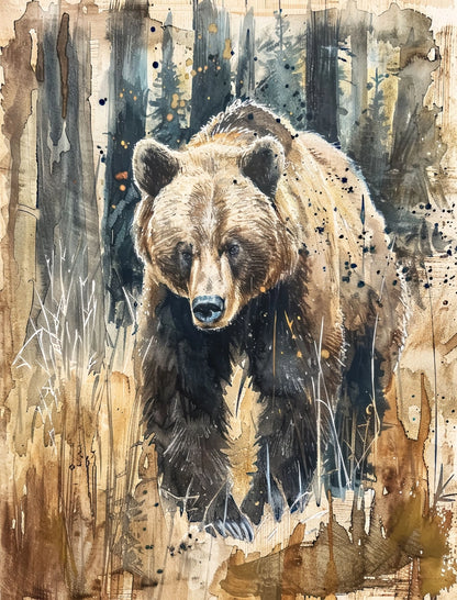 Craft Kreatively Rice Paper A4 Value Pack of 6 - Bears