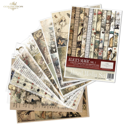 Creative Mixed Media Kit - Alice's Magic Vol 1
