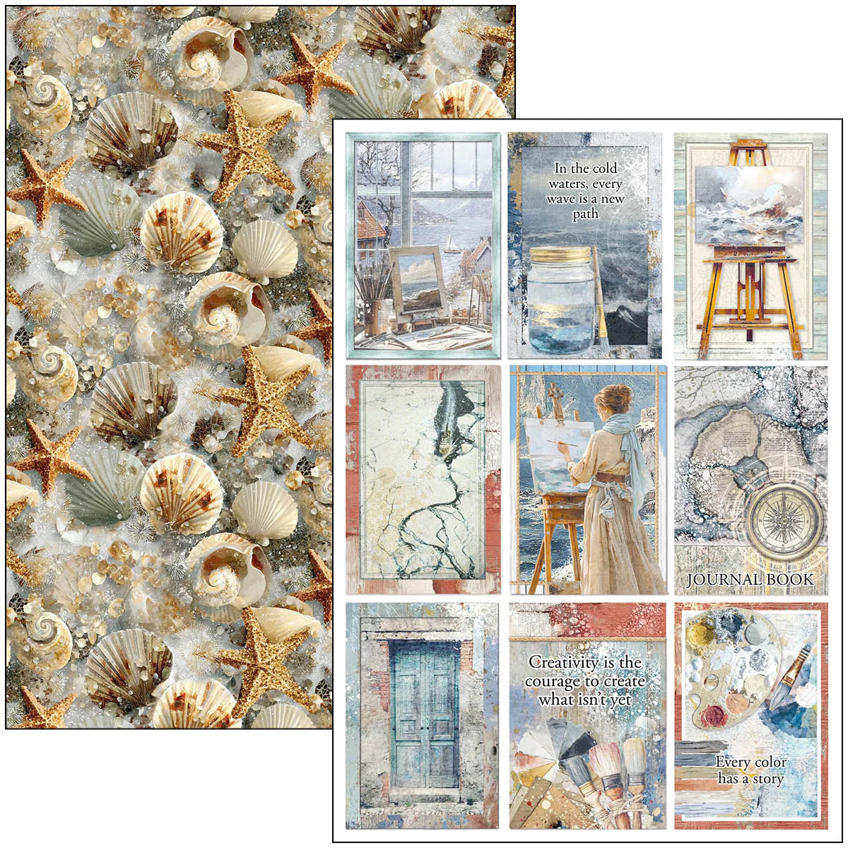 Creative Pad A4 9/Pkg - An Artist Journey