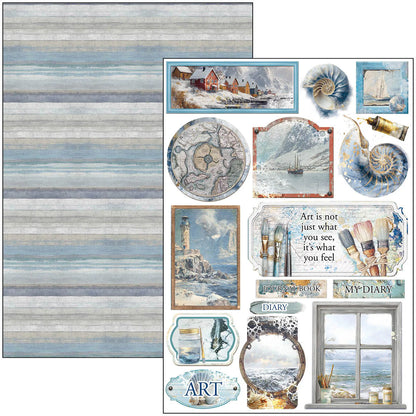 Creative Pad A4 9/Pkg - An Artist Journey