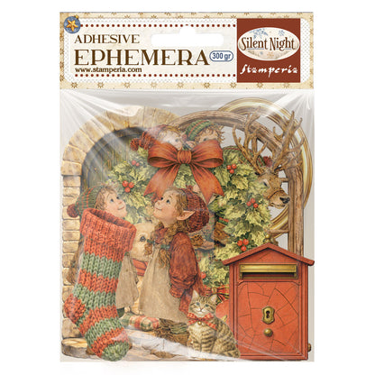 Stamperia Adhesive Ephemera - Silent Night