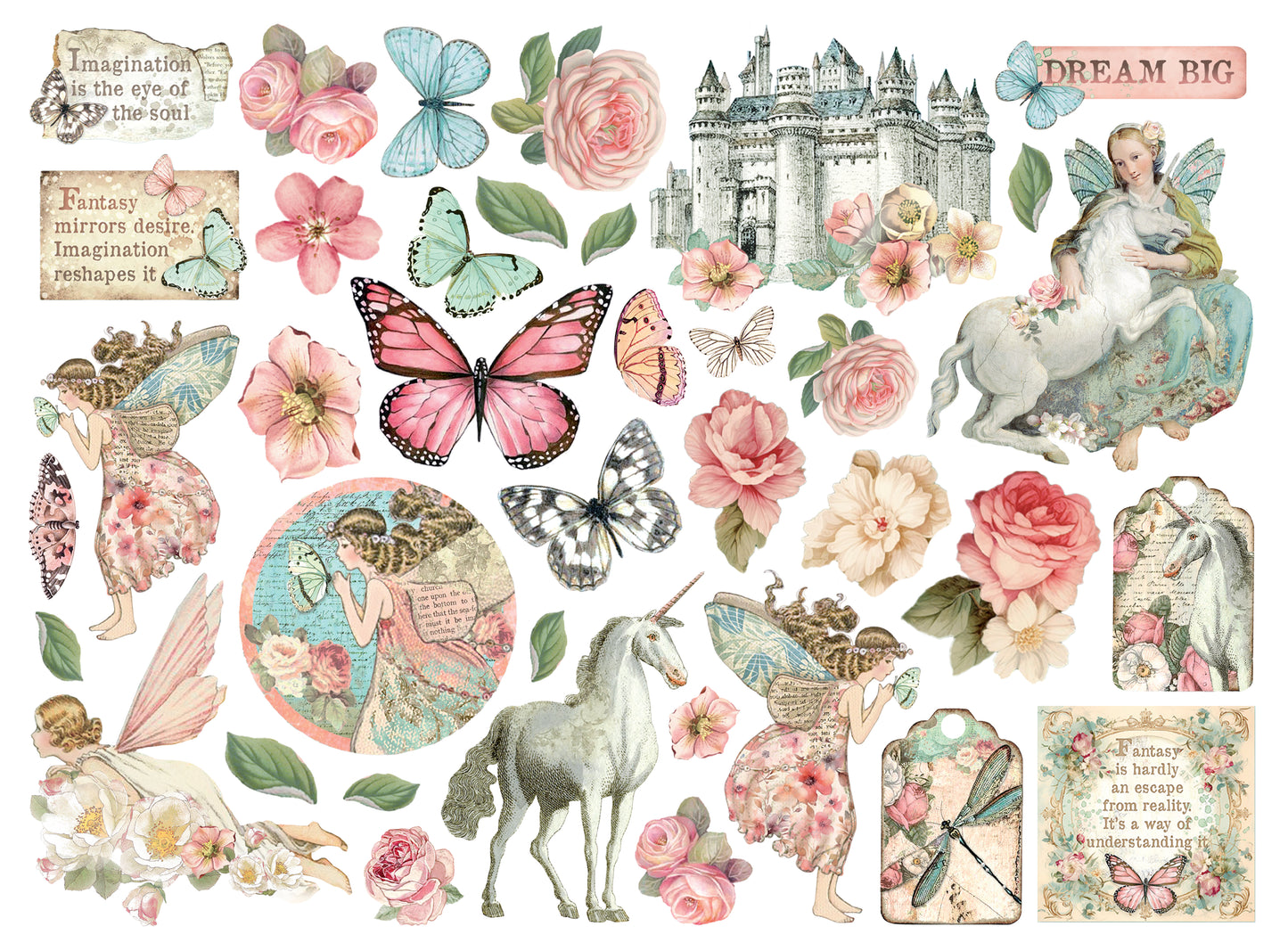 Stamperia Assorted Die Cuts - Wonderland