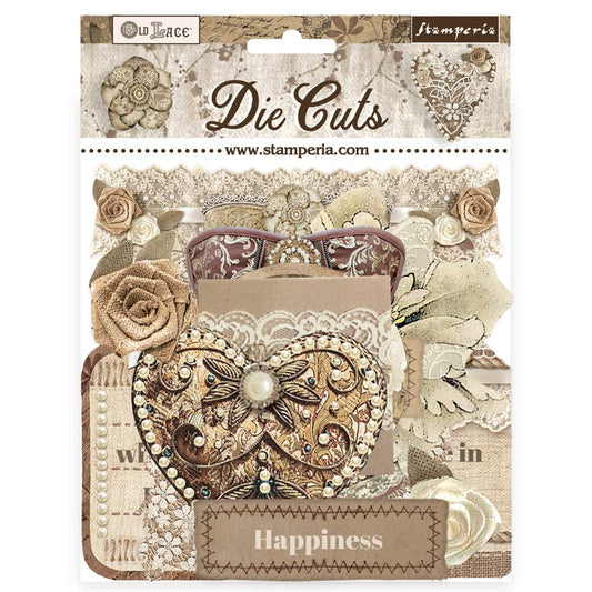 Stamperia Assorted Die Cuts - Old Lace