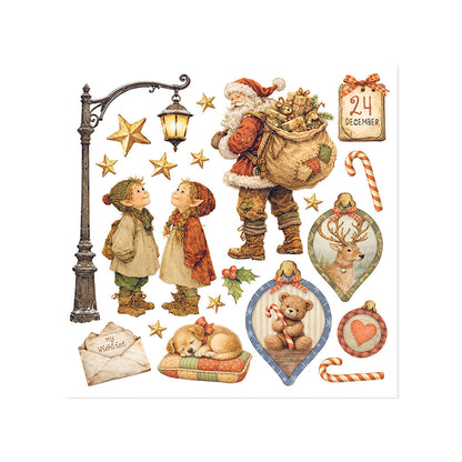 Stamperia Rub On Kit - Silent Night