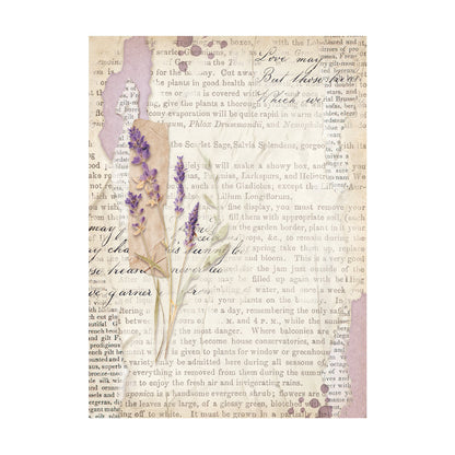 Stamperia Rice Paper A6 Value Pack Backgrounds- Lavender