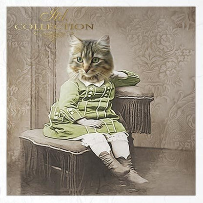 Decoupage Mini Rice Paper Set - Animals in Costume III